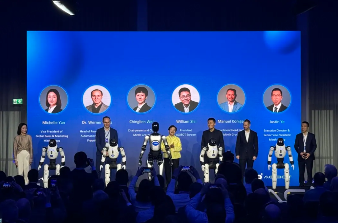 智元在德国慕尼黑举办发布会，加快欧洲本地化布局